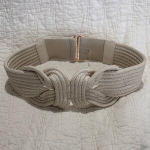 H&M Cream Knotted Women's Belt